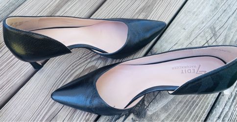 🖤 Edit Naturalizer Black Pointed-Toe Heels 🖤  8.5