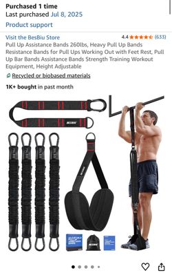 Pull up assistance bands