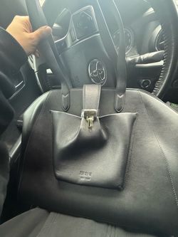 Eirene New York Black Leather Handbag