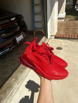 RED NIKE SHOES