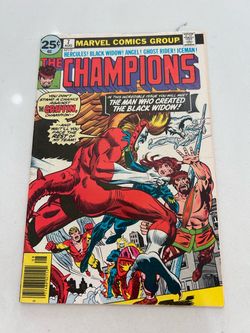 Champions #7, 1st Darkstar Marvel Comics Group, 1976, VG+