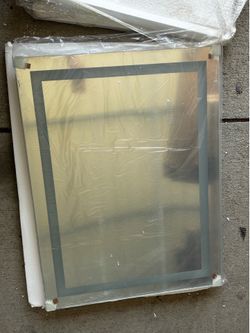24x32inch Touch-Controlled LED Mirror