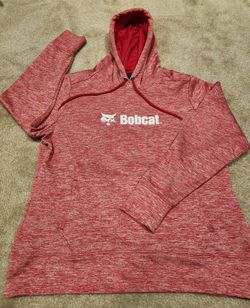 Bobcat Hoodie Womens Size XL Pink 100% Polyester