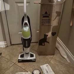 Bissell Power Fresh Vac & Steam  2747a New Condition Open Box Never  Used Parts Included As Shown 
