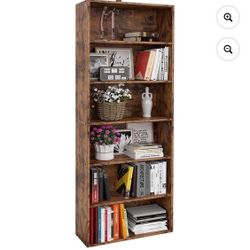 Rustic Brown Office Bookshelf, Hk – Sg- 04 (We Have Two Available Price Is Per Shelf.