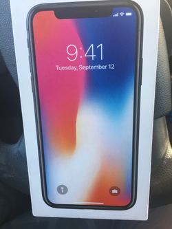 Att IPhone X 256 Silver & Space Grey Available