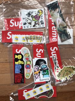 Supreme Sticker Packs