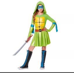 Kids Hooded TMNT Dress Costume - Teenage Mutant Ninja Turtles