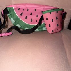 Watermelon Fanny Pack With Cup Holder