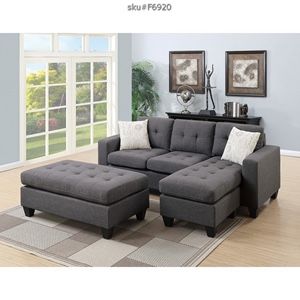 Couch Sofa Sectional Love Seat New In The Box 📦 Same Day Delivery. Black Gray White Red
