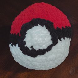 Hand Made Crocheted Pokémon inspired ball