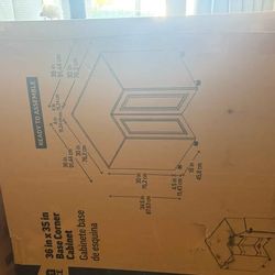 Brand New Base Corner Cabinet