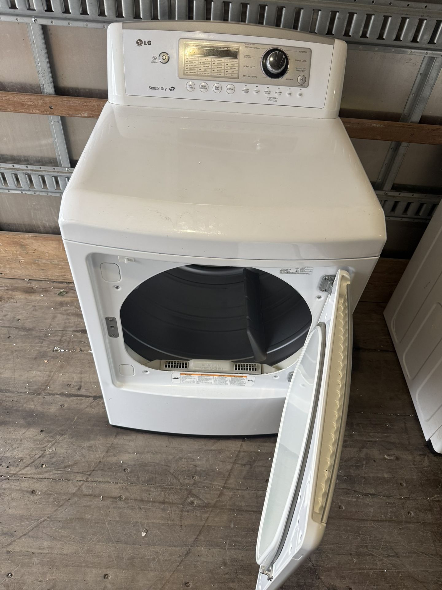 Lg Topload Gas Dryer