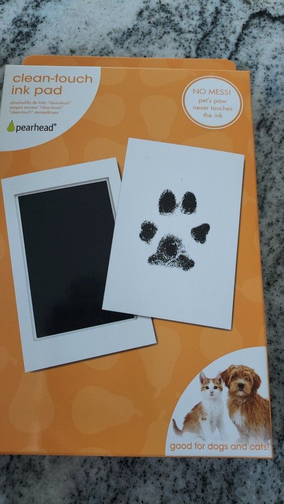 NEW DOG OR CAT PET PAW INK PAD
