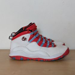 Nike Air Jordan 10 X Retro City Pack Chicago Sneakers 310805-114 Men's Size 6.5Y