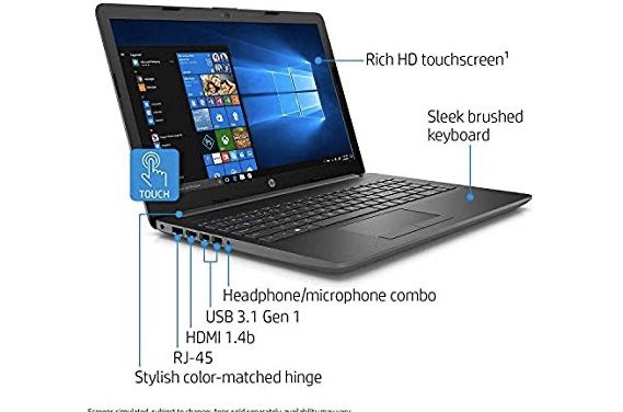 HP 15.6in Touchscreen Laptop PC (Brand New with Laptop Sleeve)