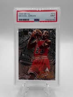 1995-96 Fleer Metal - Nuts & Bolts Michael Jordan #212 💥PSA 10💥