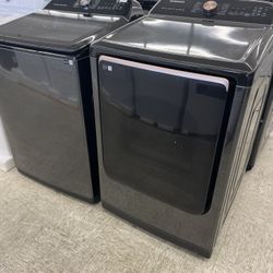 Samsung Top Load Washer And Gas Dryer 