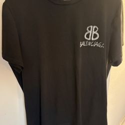 Balenciaga Short Sleeve Logo T Shirt