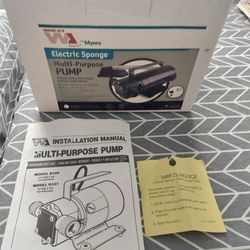 Multi Purpose Pump