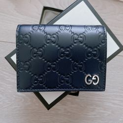 New- Gucci Wallet (Navy)