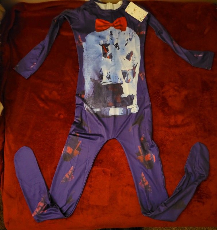 NWT KIDS GIRLS FREDDYS COSPLAY COSTUME PURPLE SIZE S