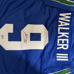 Signed Walker III Jersey 