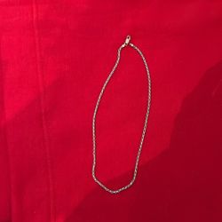 Silver Chain Necklace 