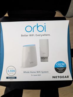 Netgear Orbi AC2200 Whole Home WiFi System RBK30