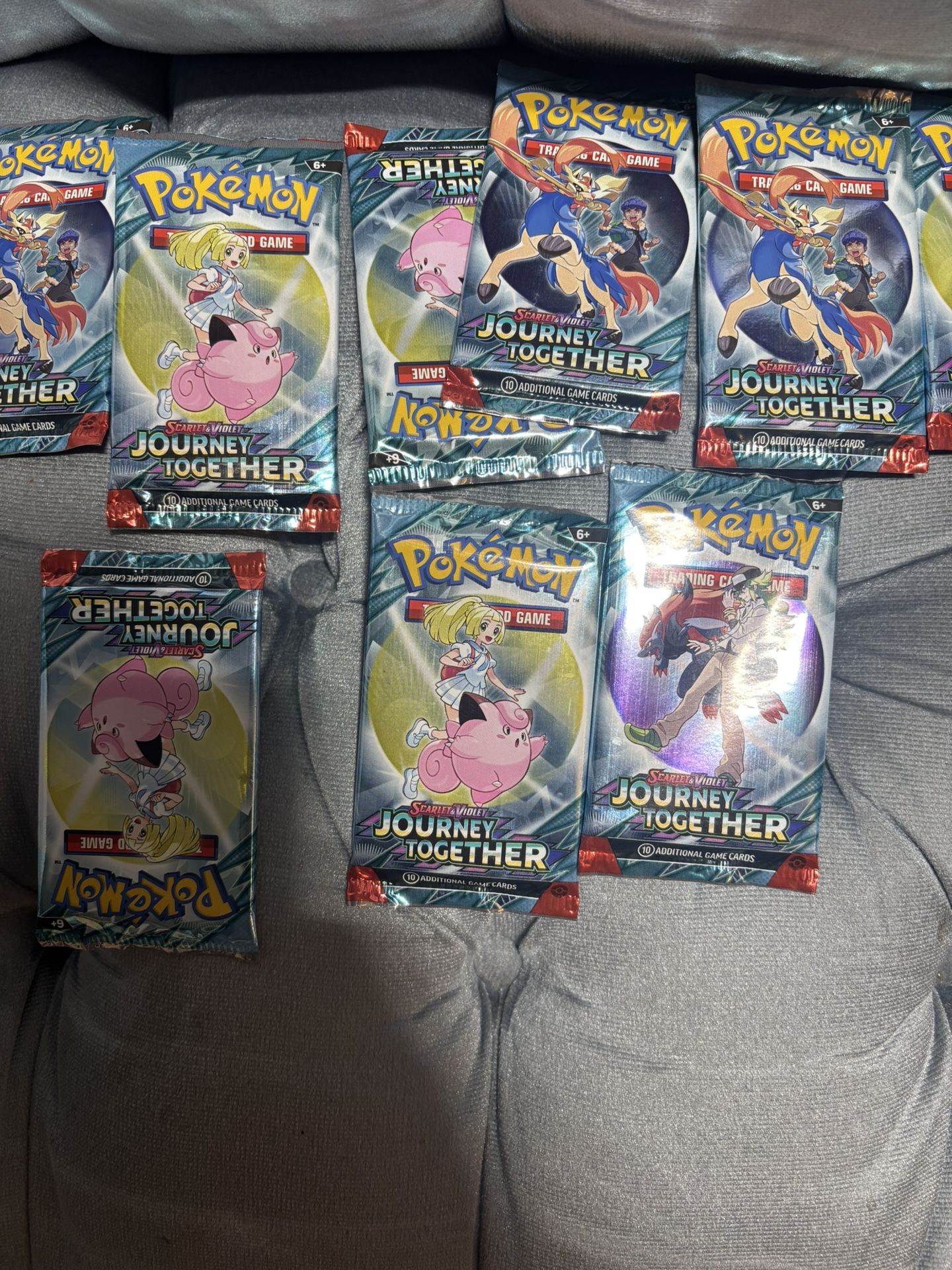 Pokémon Journey Together Booster Packs - SEALED