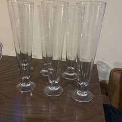 Vintage Champagne Or Beer Glasses 