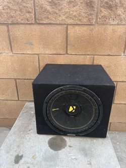 Kicker CompC Subwoofer in Enclosure Box