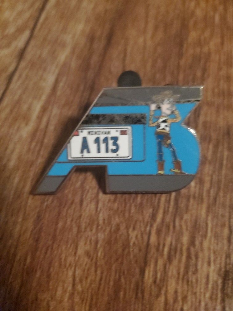 2022 Disney Parks Pixar A113 A 113 Mystery Box Pin Toy Story Woody