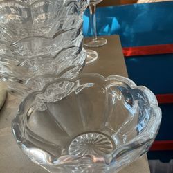 6 Five Inch Panel Optic Nut Bowls