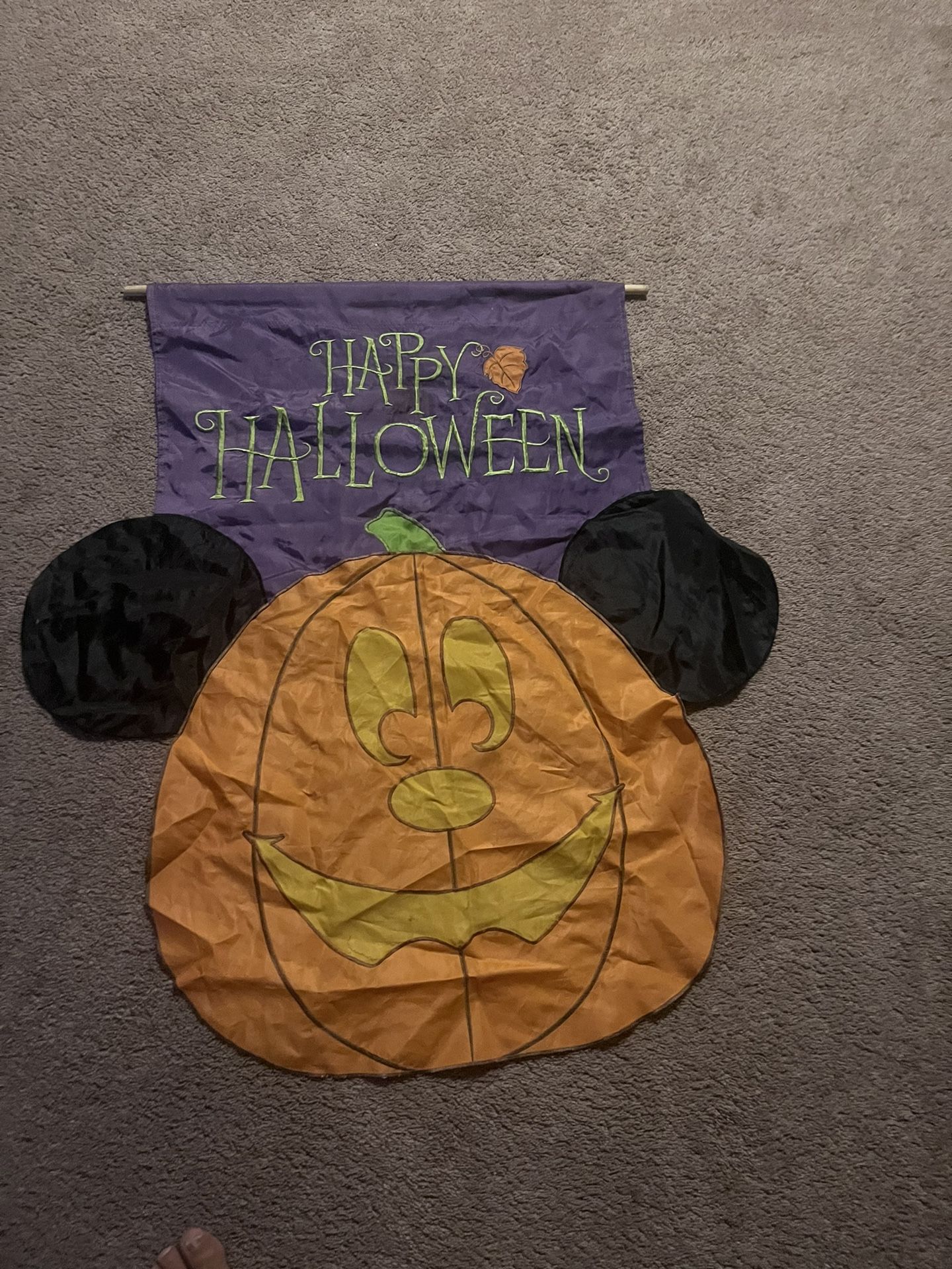 Halloween Mikey Mouse Banner 