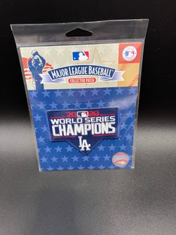 2020 LA Dodgers World Series Champions Collector Patch MLB New Official