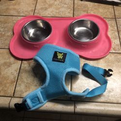 Dog Collar Dog Food Plate
