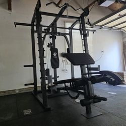 Smith Machine 2001 | Multi-Use Adj Bench | Gym Equipment | Fitness | Squat Rack | Excercise |🔴WEIGHTS AND BARBELL SOLD SEPARATELY 🔴 FREE DELIVERY 🚚