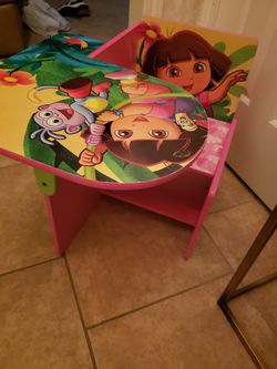 Dora toddler desk