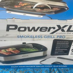 Power  XL smokeless grill pro( in box)