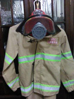 Spirit Halloween fire fighter costume
