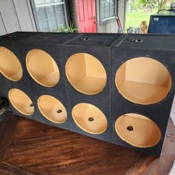 
12 Inch Dual Subwoofer Box. Speaker box