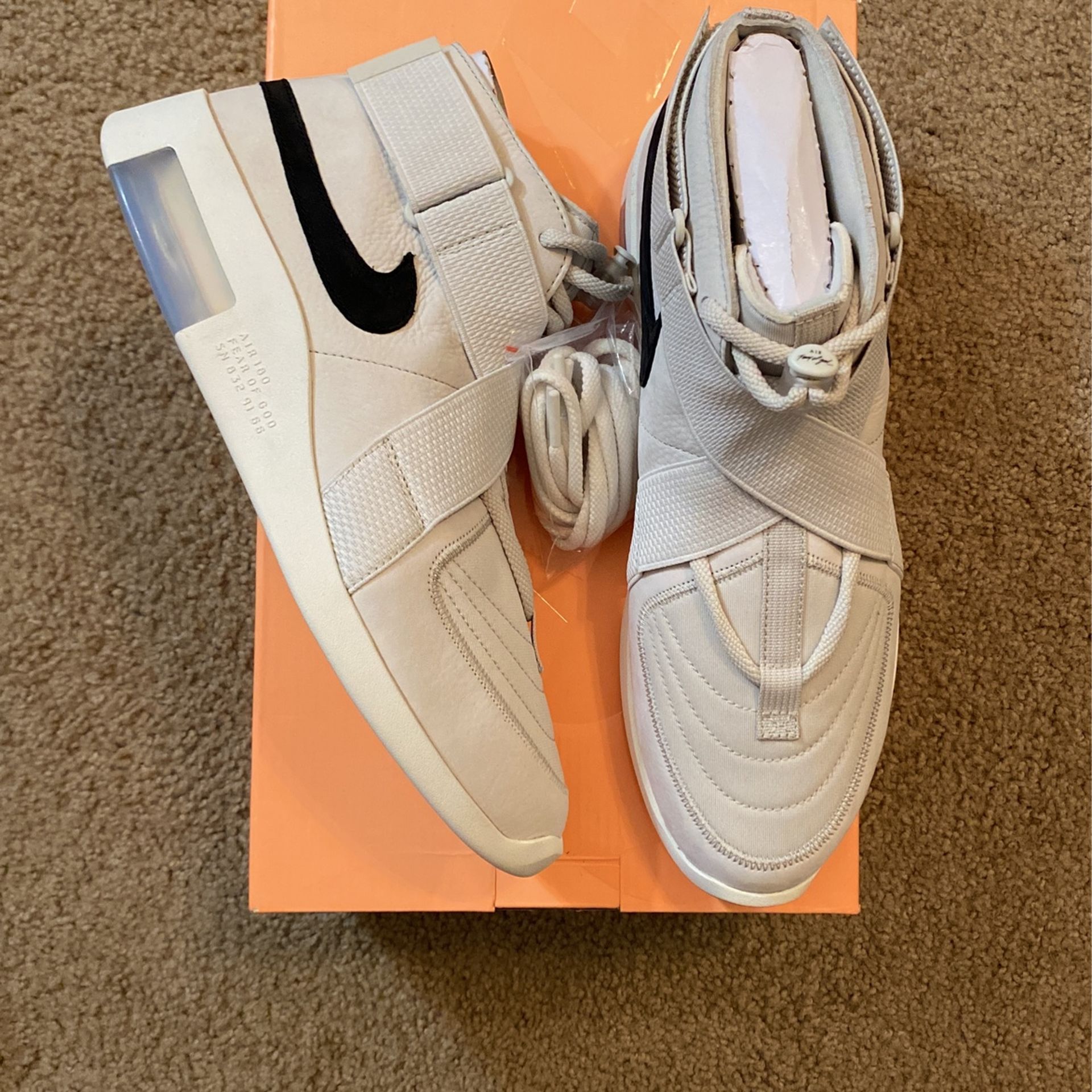 Sneaker Fear Of God Raid Sizing Deadstock Nike Air Fear Of God