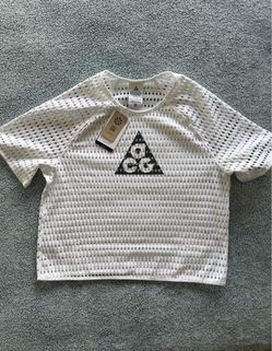 Nike ACG Radical AirFlow Short Sleeve Shirt Top White