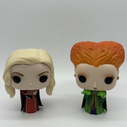 Funko Pop! Disney Hocus Pocus Winifred Sanderson #557 & Sarah Sanderson #558 Lot