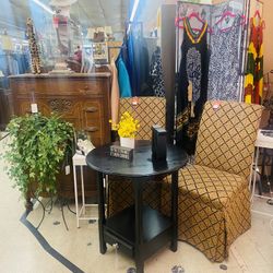 Black Side Table