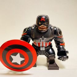 Marvel Legends Captain America Big Fig | New Custom Compatible LEGO Toys