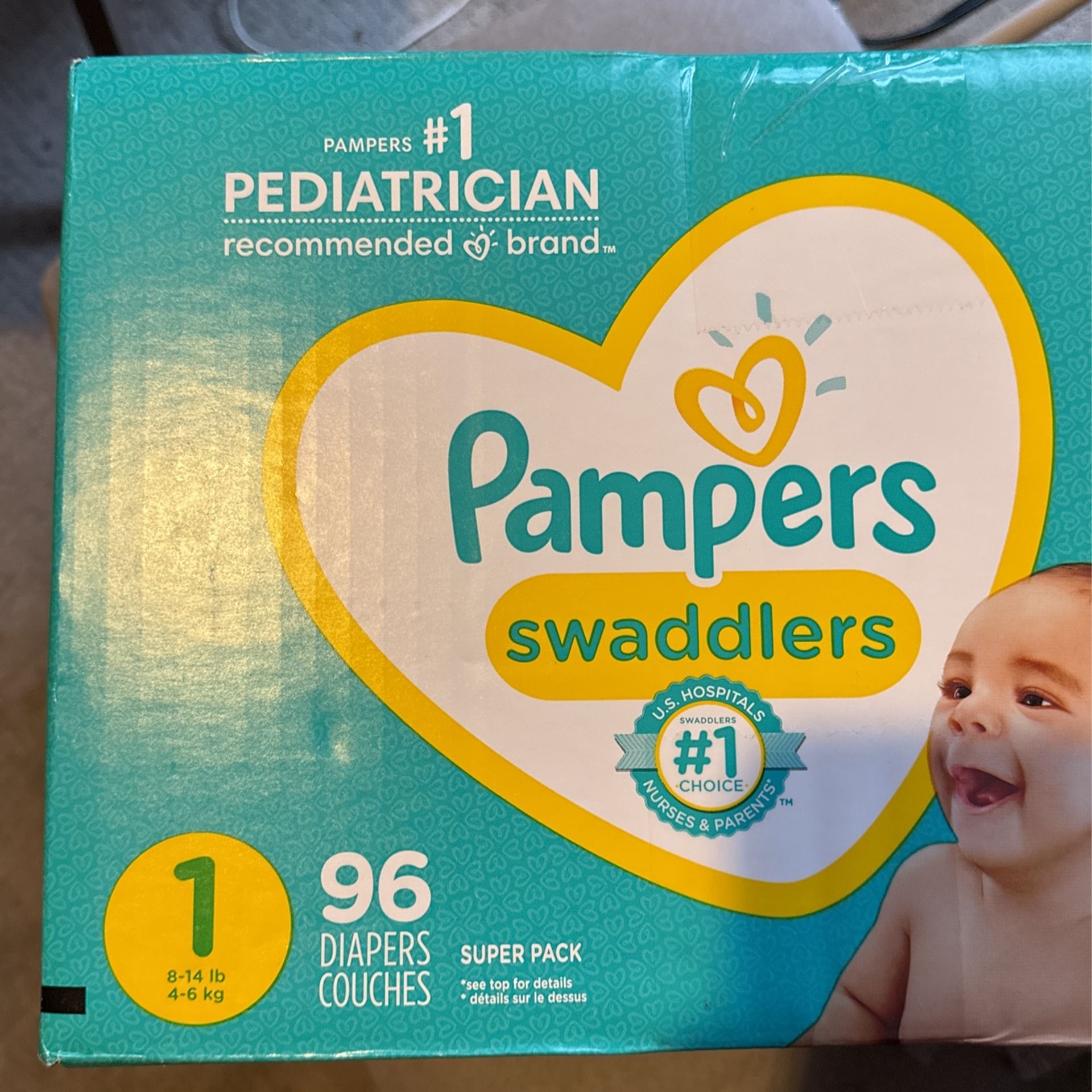Pampers Size 1 96ct