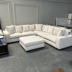 122” X 122” Cloud Sectional On Sale Now!!!