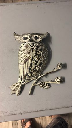 Artistic metal owl